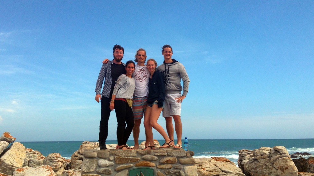 southern most tip of africa group photo