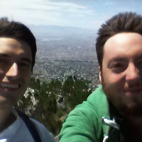 Nathan and Tibo ontop of Devils Peak