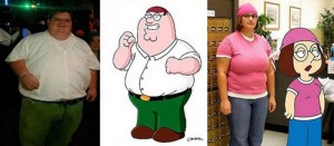 Peter and Megan Griffin in real life