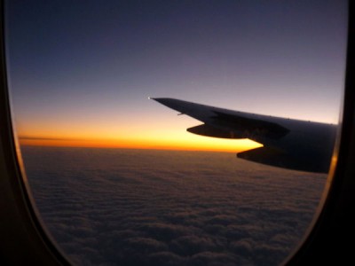 Out plane Sunset – Emirates